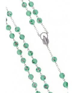 Green Murano Glass Rosary - Baroque Crucifix -vaticangift online store unnamed file 1006
