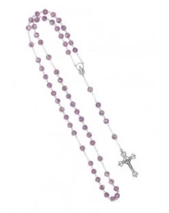 Sweet Violet Murano Glass Rosary - Baroque Crucifix -vaticangift online store unnamed file 1038
