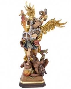 St. Michael The Archangel - Wooden Statue