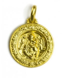 Holy Spirit Gold Plated Medal