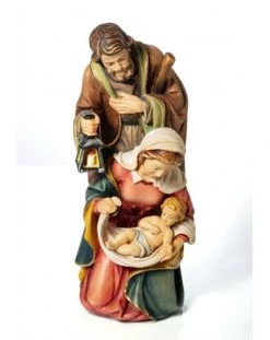Hand Carved Wooden Baroque Nativity
