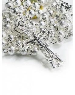 Absolute Silver Rosary Small
