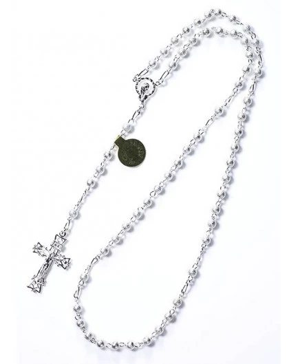 Absolute Silver Rosary Small 2 Absolute Silver Rosary Small - Image 2