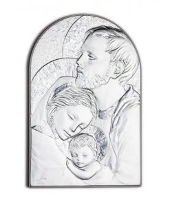 Holy Family Bilaminate Sterling Silver 1768