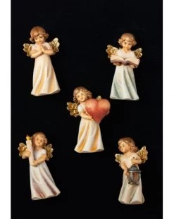 The Little Angels Set - Hand Carved In Wood