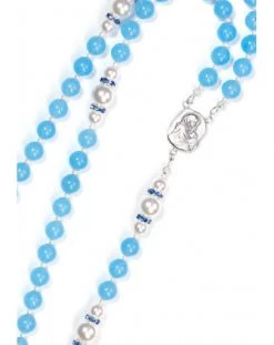 Sky Blue Jade, Pearls, Sterling Silver 925 Precious Crucifix And Center 7 Sky Blue Jade, Pearls, Sterling Silver 925 Precious Crucifix And Center -vaticangift online store unnamed file 130