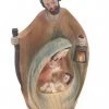 Nativity Hand Painted In Soft Pastel Colors - Small
