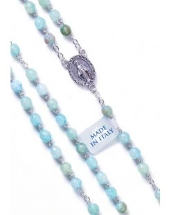 Green Water Agate Rosary -vaticangift online store unnamed file 1353