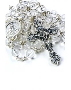 Clear Quartz Rosary