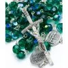 Four Basilicas Green Rosary