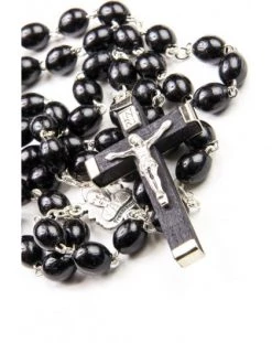 Black Wood Rosary