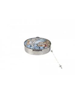 Oval Guardian Angel Rosary Box With Rosary