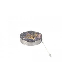 Oval St. Michael Rosary Box With Rosary