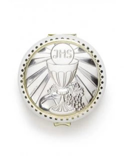 Holy Communion Calix Silver Rosary Box