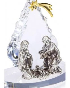Christmas Tree With Nativity - Swarovksi