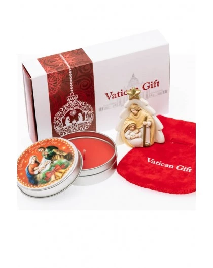 Christmas Gift Box: Candle And Nativity -vaticangift online store unnamed file 1747