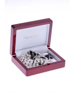 Black And Pure White Rosary -vaticangift online store unnamed file 209