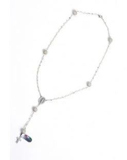 Black Zircons Rosary Necklace -vaticangift online store unnamed file 26