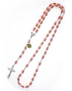 Coral Strass Rosary