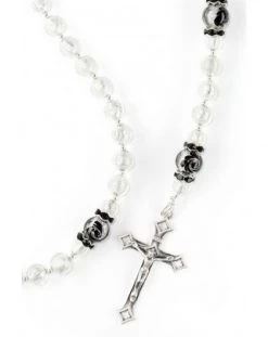 Silver White Black Flower Rosary -vaticangift online store unnamed file 388
