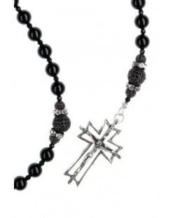 Black Trinity Zircons Rosary -vaticangift online store unnamed file 397