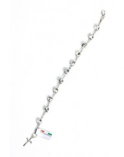 Clear Crystal On Silver Mount Bracelet -vaticangift online store unnamed file 545