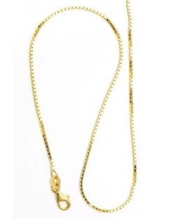Gold Plated Sterling Silver Chain 05