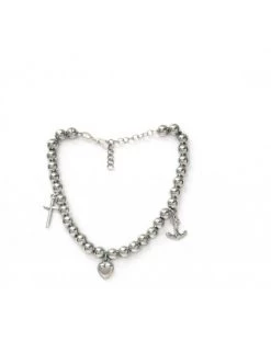 Sterling Silver Bracelet FAITH, HOPE And CHARITY