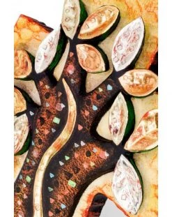 Tree Of Life Cross - Hand Carved Wood