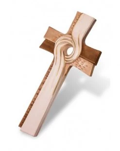 Infinite Cross - Hand Carved Wood