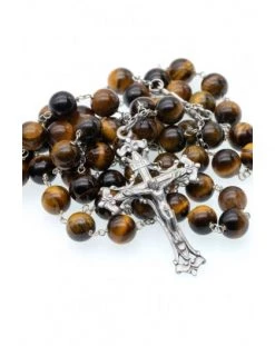 Tiger Eye Precious Rosary
