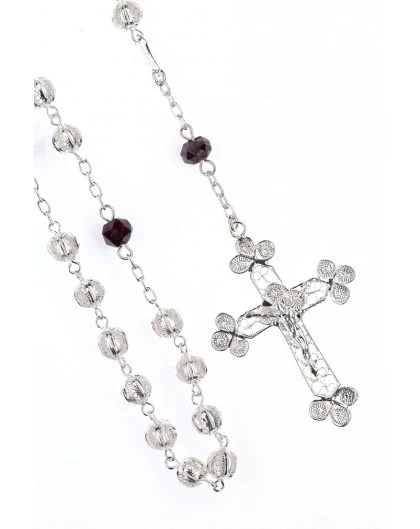 Air Filigree And Violet Crystal Rosary 4 Air Filigree And Violet Crystal Rosary - Image 4
